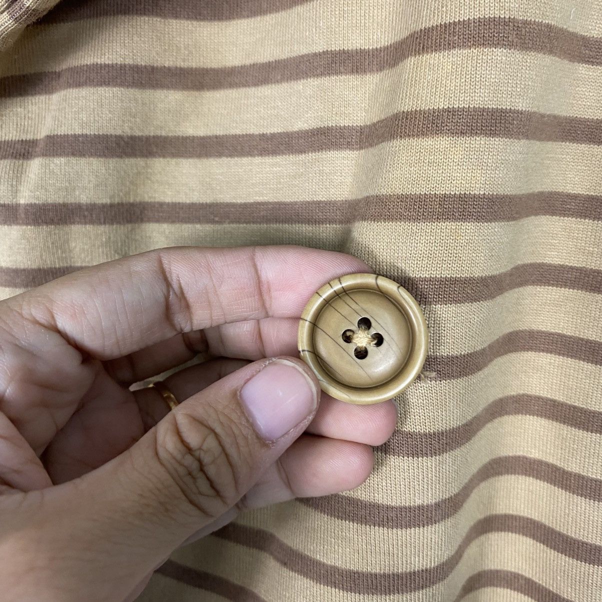 Japanese Brand 📌Vintage Striped Cardigan Bomber Boston Nine Issey Miyake Size US M / EU 48-50 / 2 - 19 Thumbnail