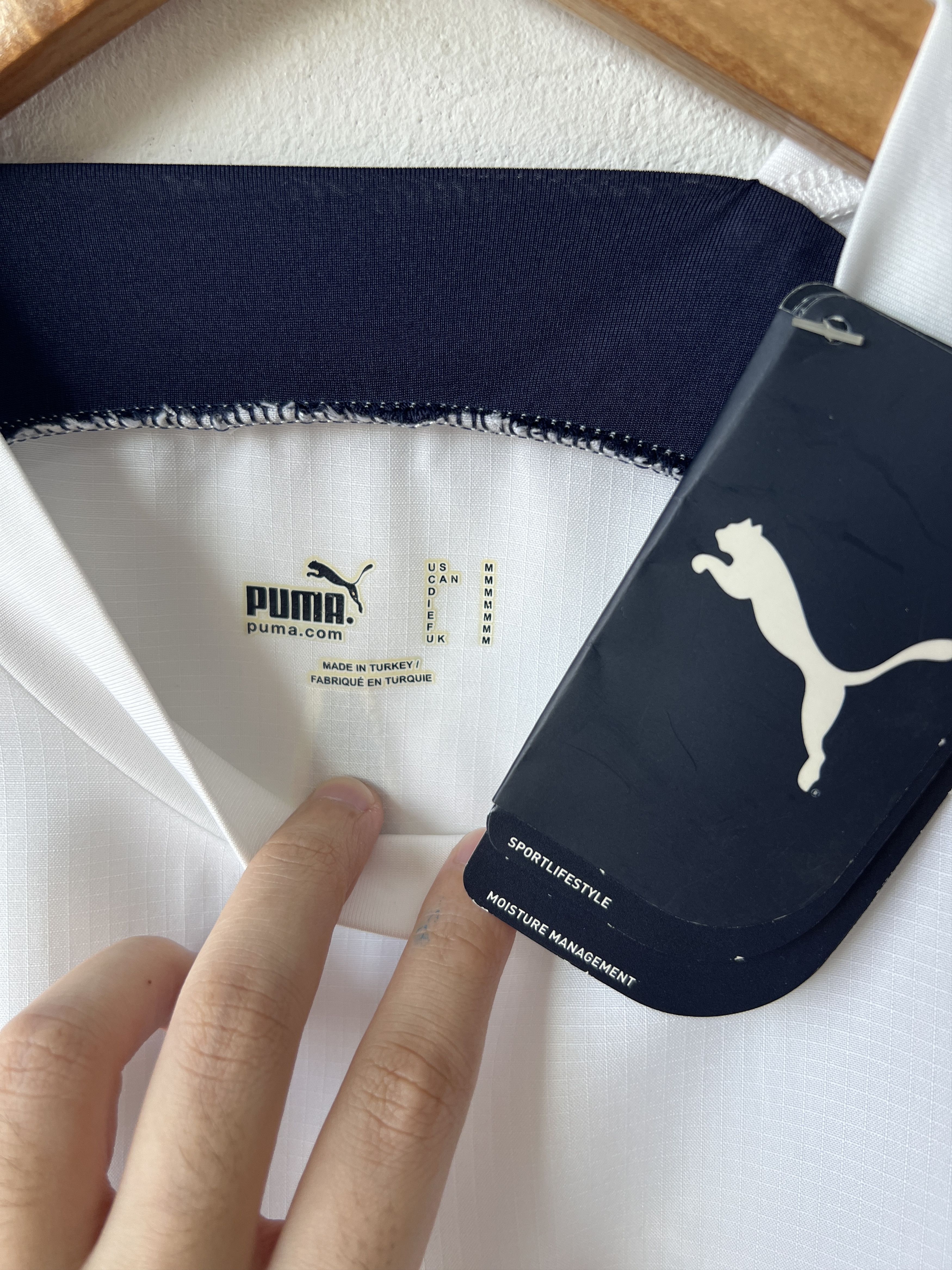 Puma (M fits L) Tottenham Spurs 2006-07 Home Kit Keane #10 (NEW) Size US M / EU 48-50 / 2 - 3 Thumbnail