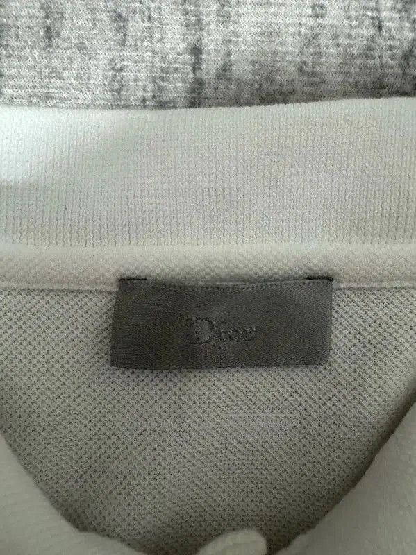 Dior Dior Cotton Embroidered Logo T-Shirt . Size XS / US 0-2 / IT 36-38 - 4 Thumbnail