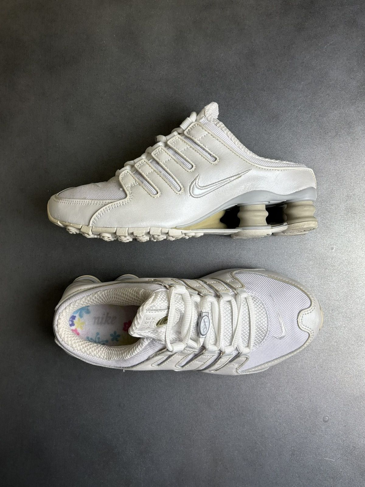 Nike × Vintage 2005 Nike Shox NZ Mule Vintage Slip On 312820-111 Martine Ro Size US 6 / IT 36 - 15 Thumbnail