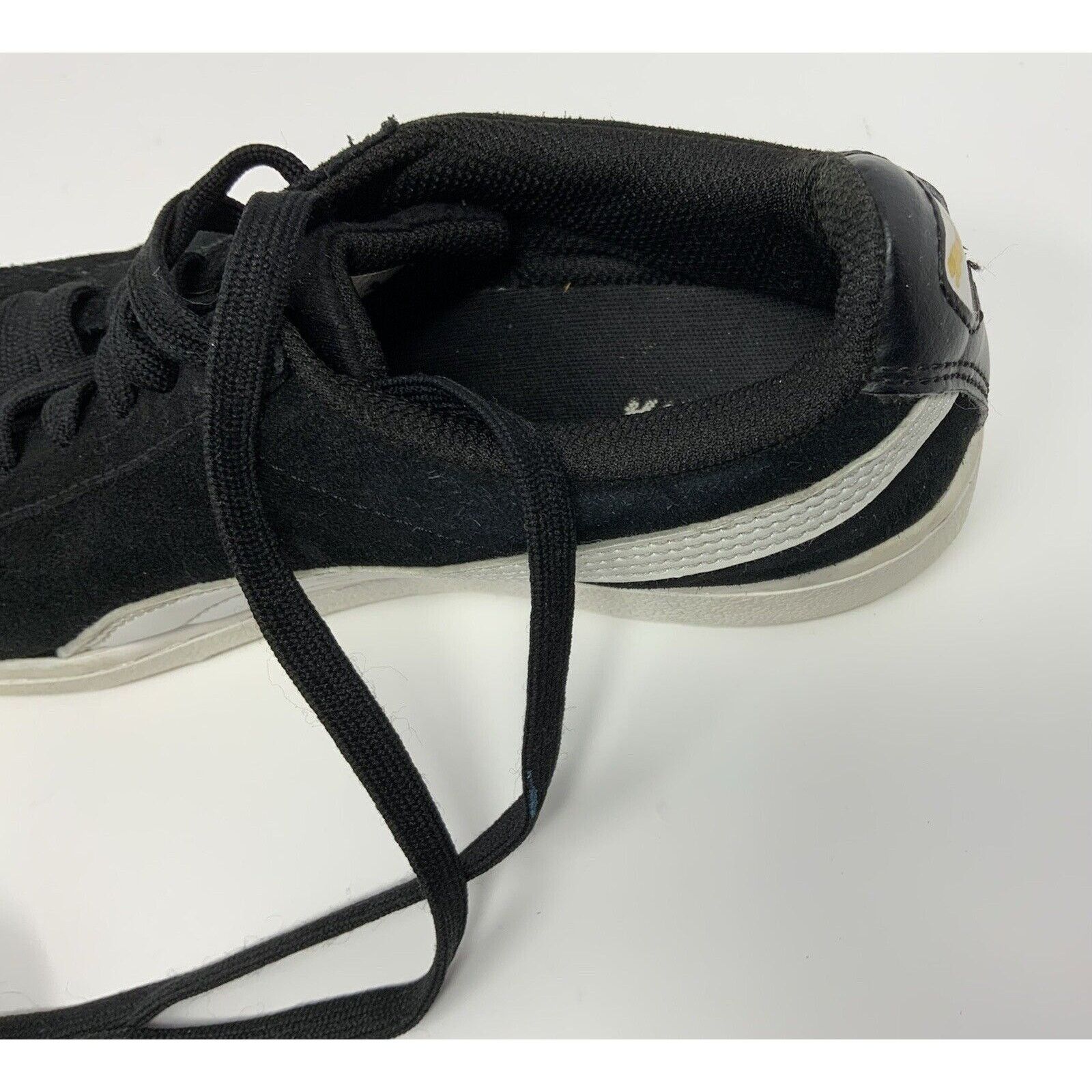 Puma Puma Vikky Suede Black Womens US Size 8.5 Sneakers Size US 8.5 / IT 38.5 - 4 Thumbnail