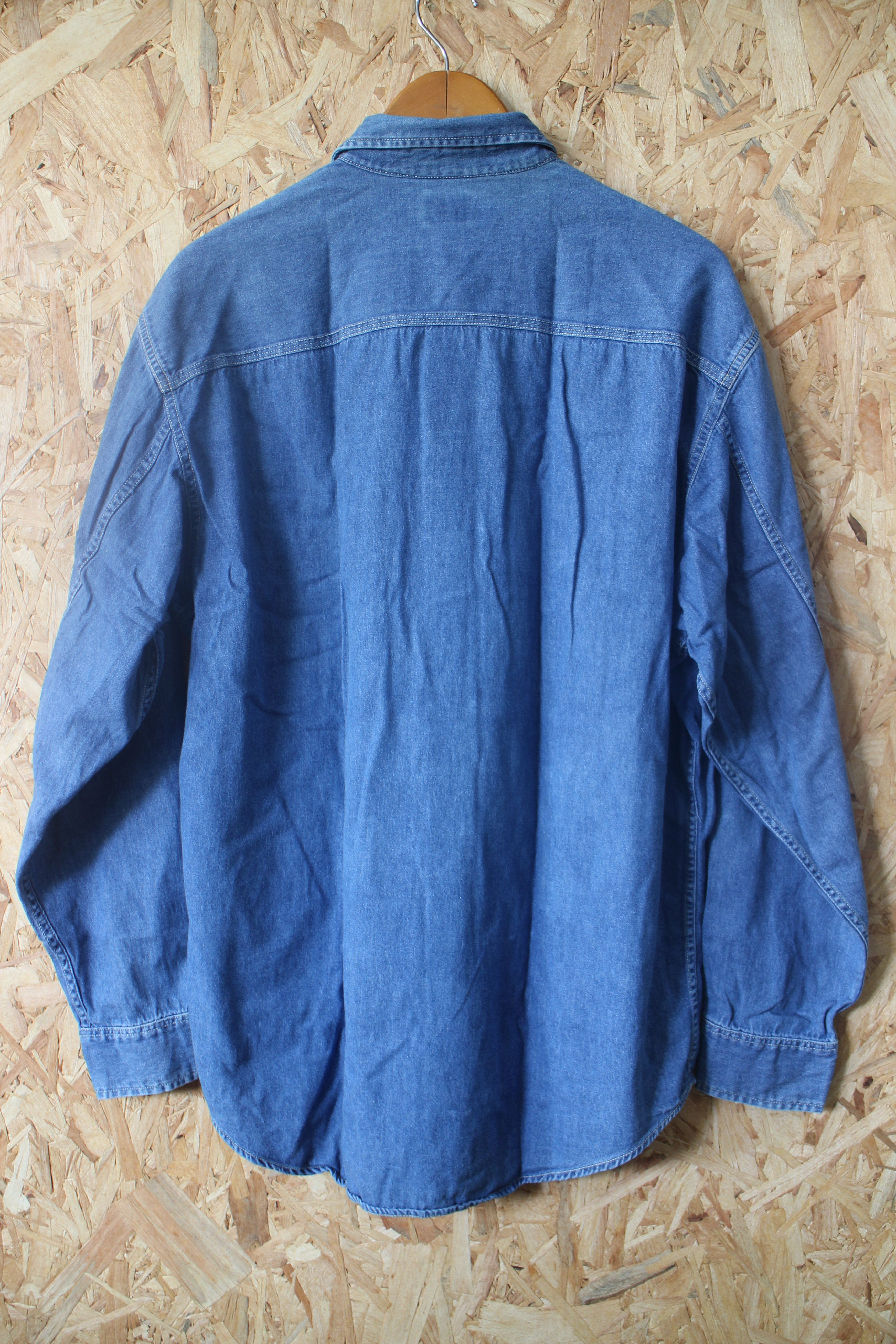 Calvin Klein CK Men Denim Blue Denim Calvin Klein Shirt Size M Size US M / EU 48-50 / 2 - 4 Thumbnail