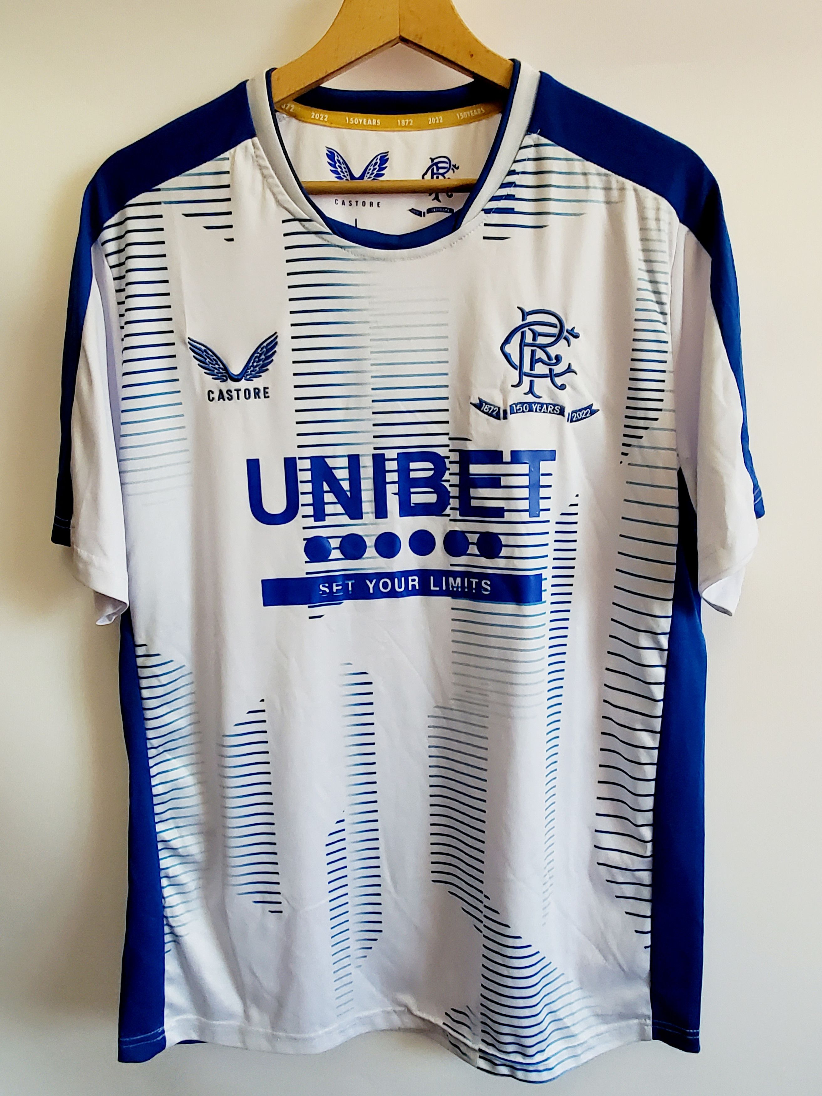Other Castore Glasgow Rangers 150 Years Anniversary jersey Size US L / EU 52-54 / 3 - 1 Thumbnail
