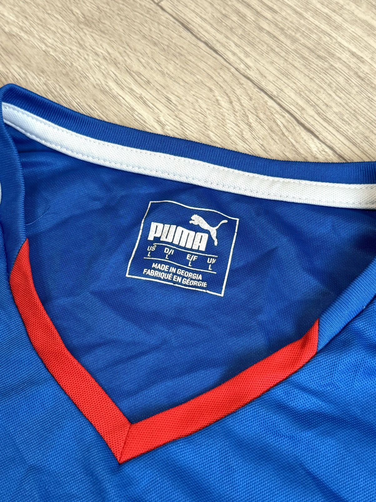 Puma 🔷Puma Glasgow Rangers 2015/16 Soccer jersey🔷 Size US L / EU 52-54 / 3 - 3 Thumbnail