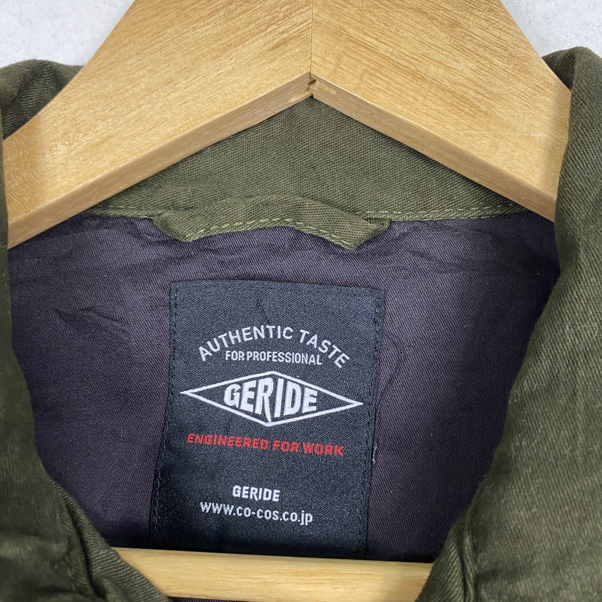 Japanese Brand GERIDE Engineered For Work Multipocket Jacket Size US S / EU 44-46 / 1 - 11 Thumbnail