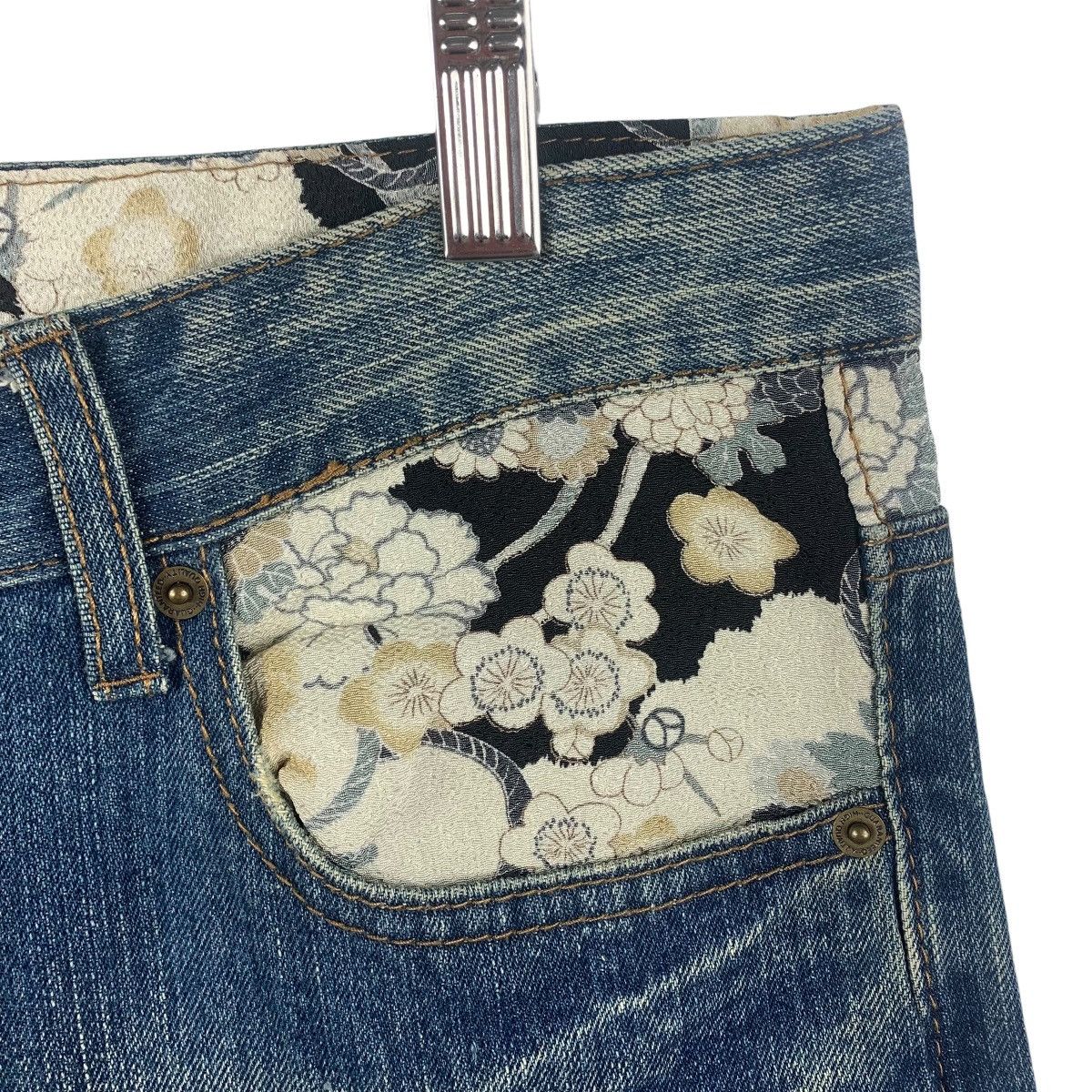 If Six Was Nine × Japanese Brand JAPANESEBRAND Sukajan japanese culture jeans Size US 34 / EU 50 - 7 Thumbnail