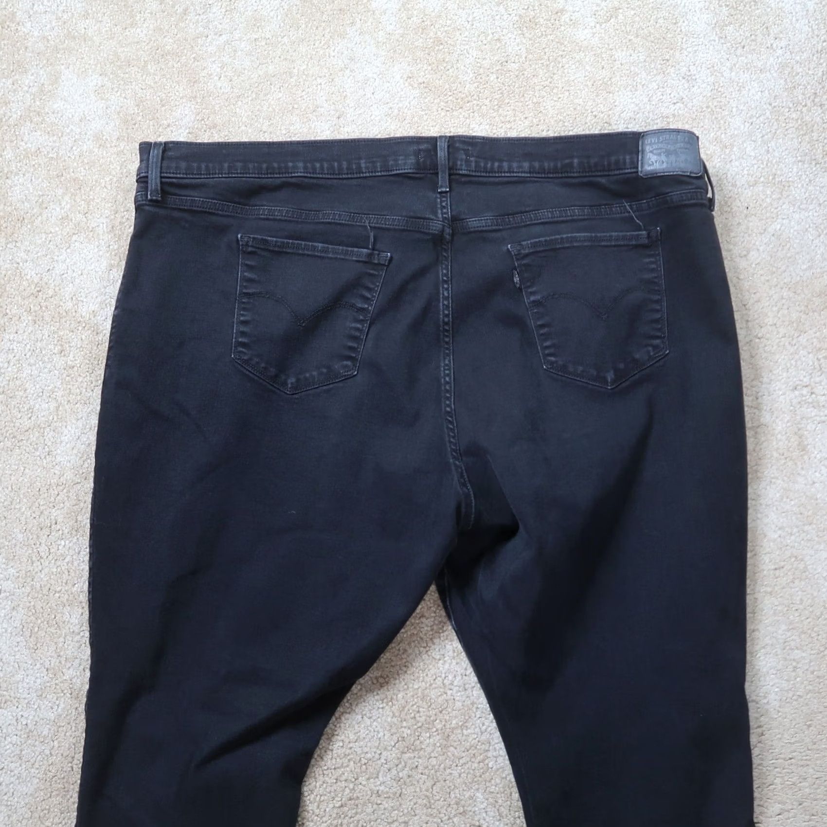 Levi's Levi's 311 Shaping Skinny Jeans Womens 26W Black Stretch Denim Size 26" / US 2 / IT 38 - 7 Thumbnail
