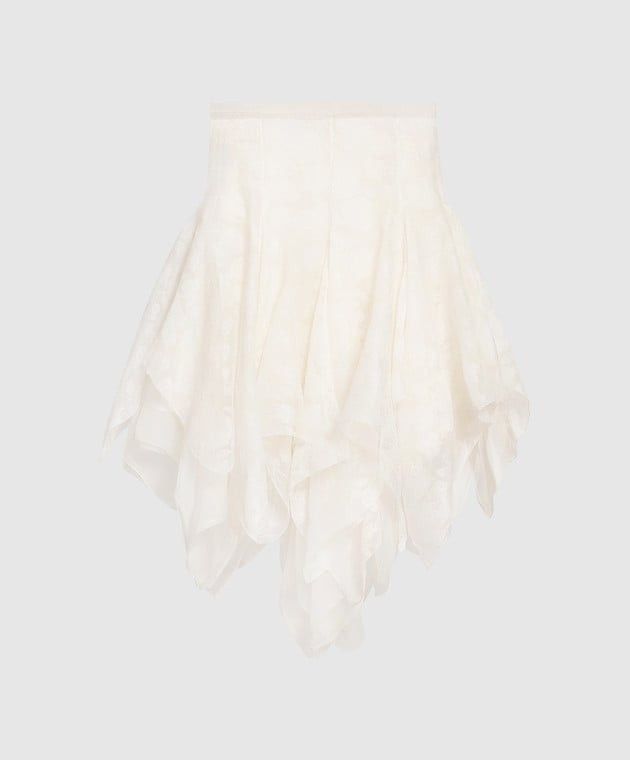 Marc Le Bihan Marc Le Bihan Layered Silk Skirt Size 27" / US 4 / IT 40 - 3 Thumbnail