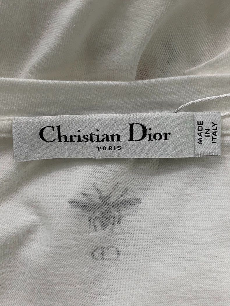 Dior Dior White letter heart print short sleeves Size M / US 6-8 / IT 42-44 - 4 Thumbnail