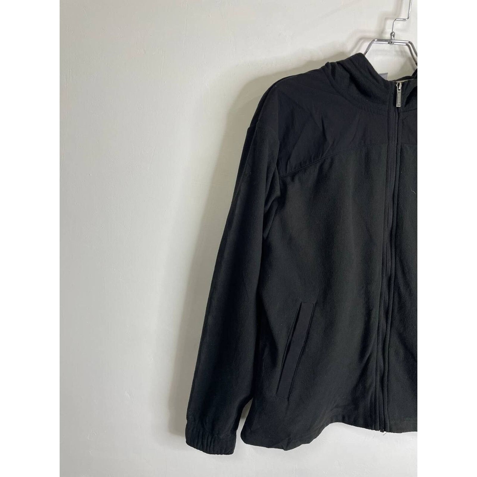 Puma Vintage Puma Black Hooded Softshell Jacket Fleece Size XL Size US XL / EU 56 / 4 - 4 Thumbnail