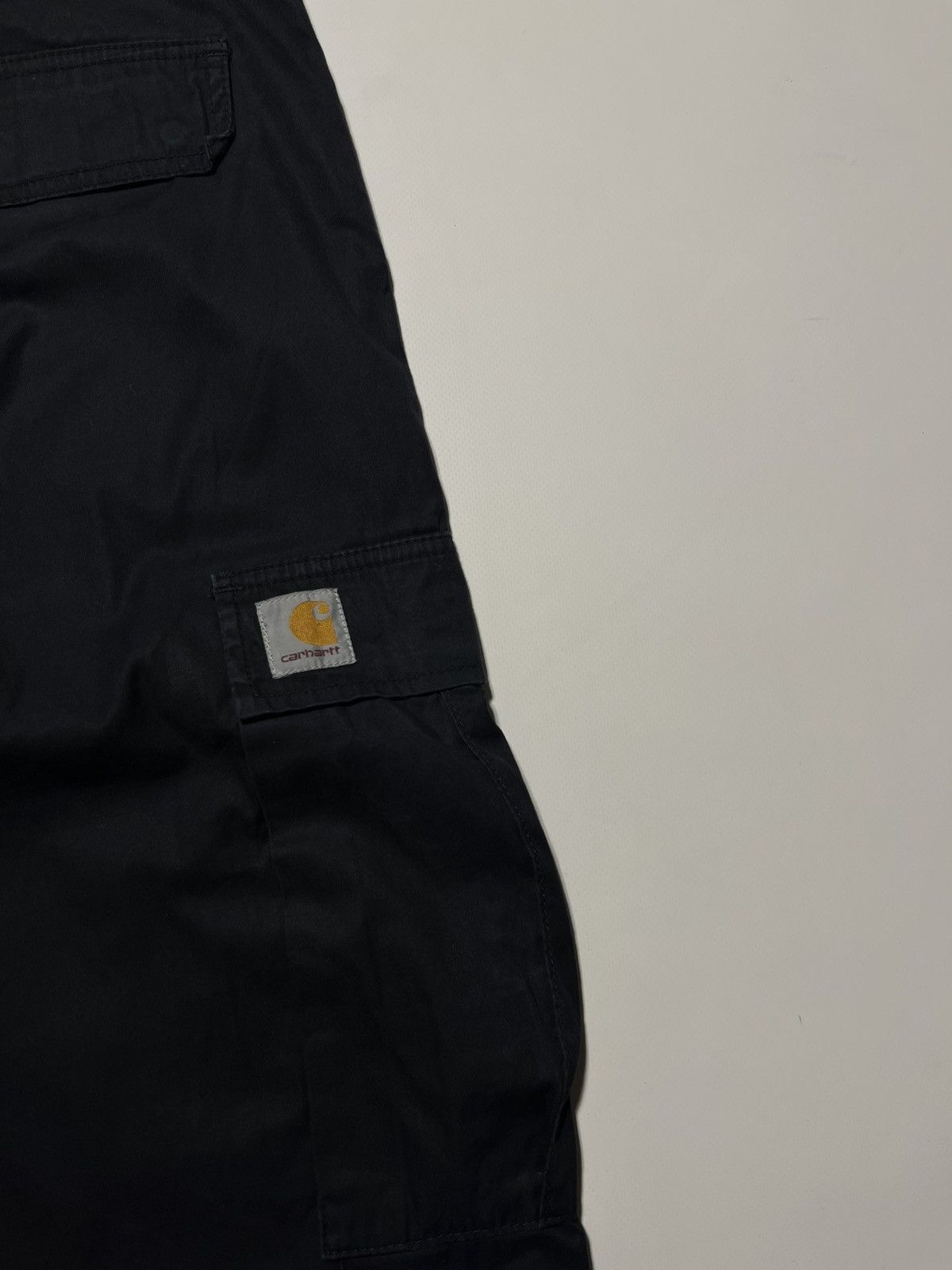 Carhartt Vintage Carhartt Cargo Black Pants Streetwear Y2K Size US 33 - 12 Thumbnail