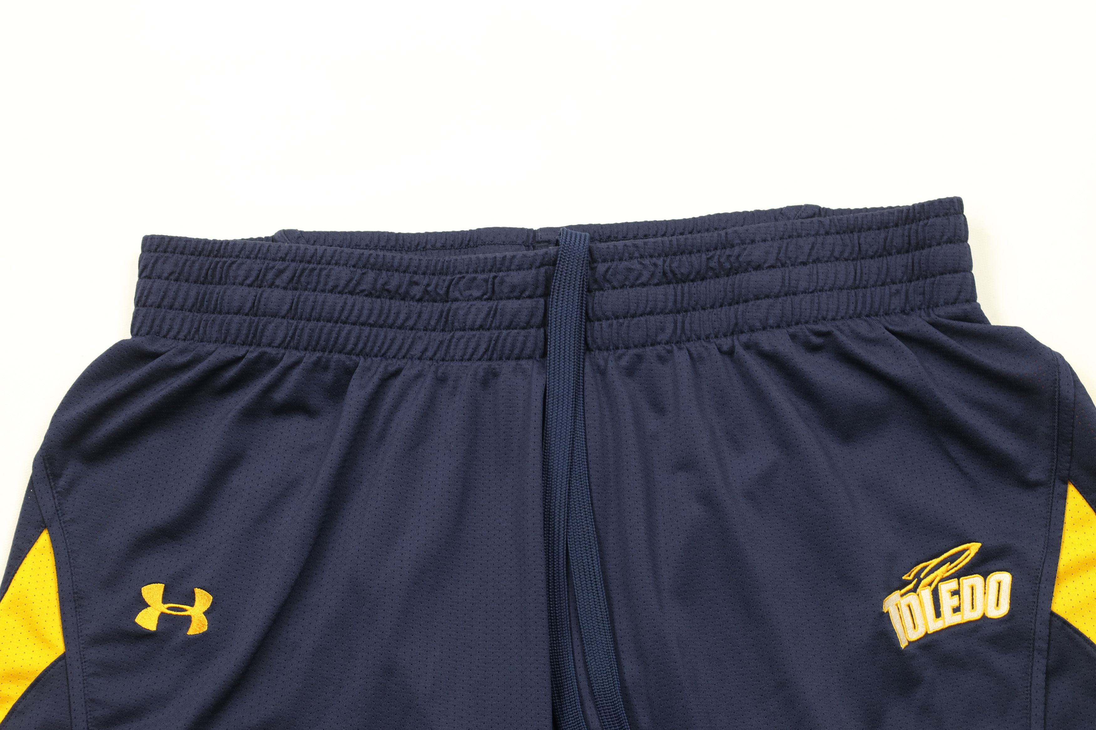 Under Armour × Vintage Under Armour University of Toledo Football Shorts Blue Size US 38 / EU 54 - 2 Thumbnail