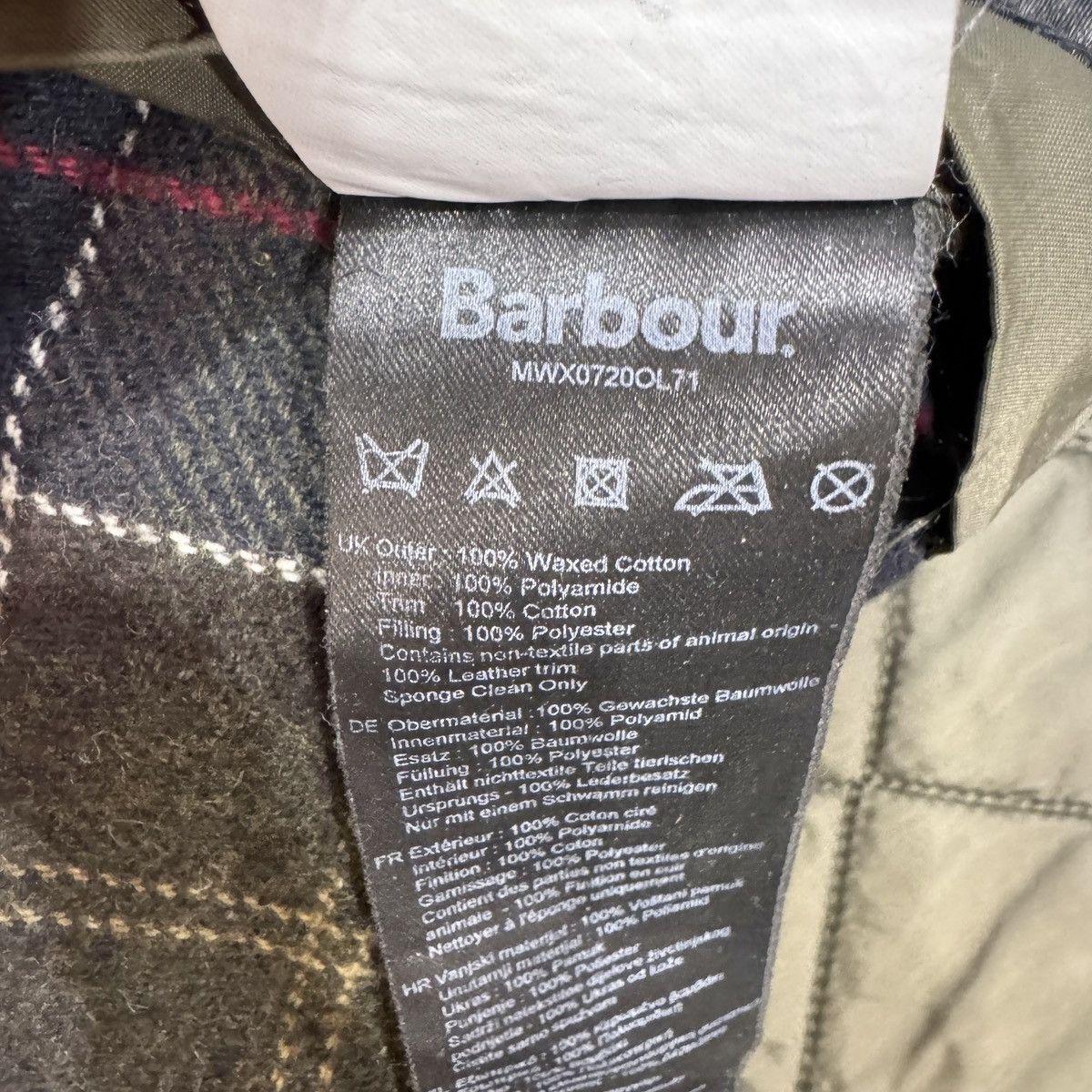 Barbour Barbour Kelsey Waxed Cotton L size Size US L / EU 52-54 / 3 - 12 Thumbnail
