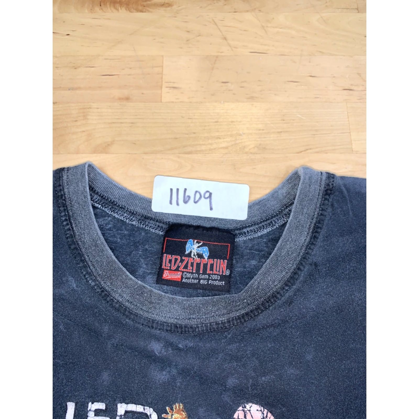 Bravado VINTAGE Bravado Rock Shirt Womens M Black Bravado Led Zepplin Band Shirt 2003 Retro 11609 Size M / US 6-8 / IT 42-44 - 2 Thumbnail