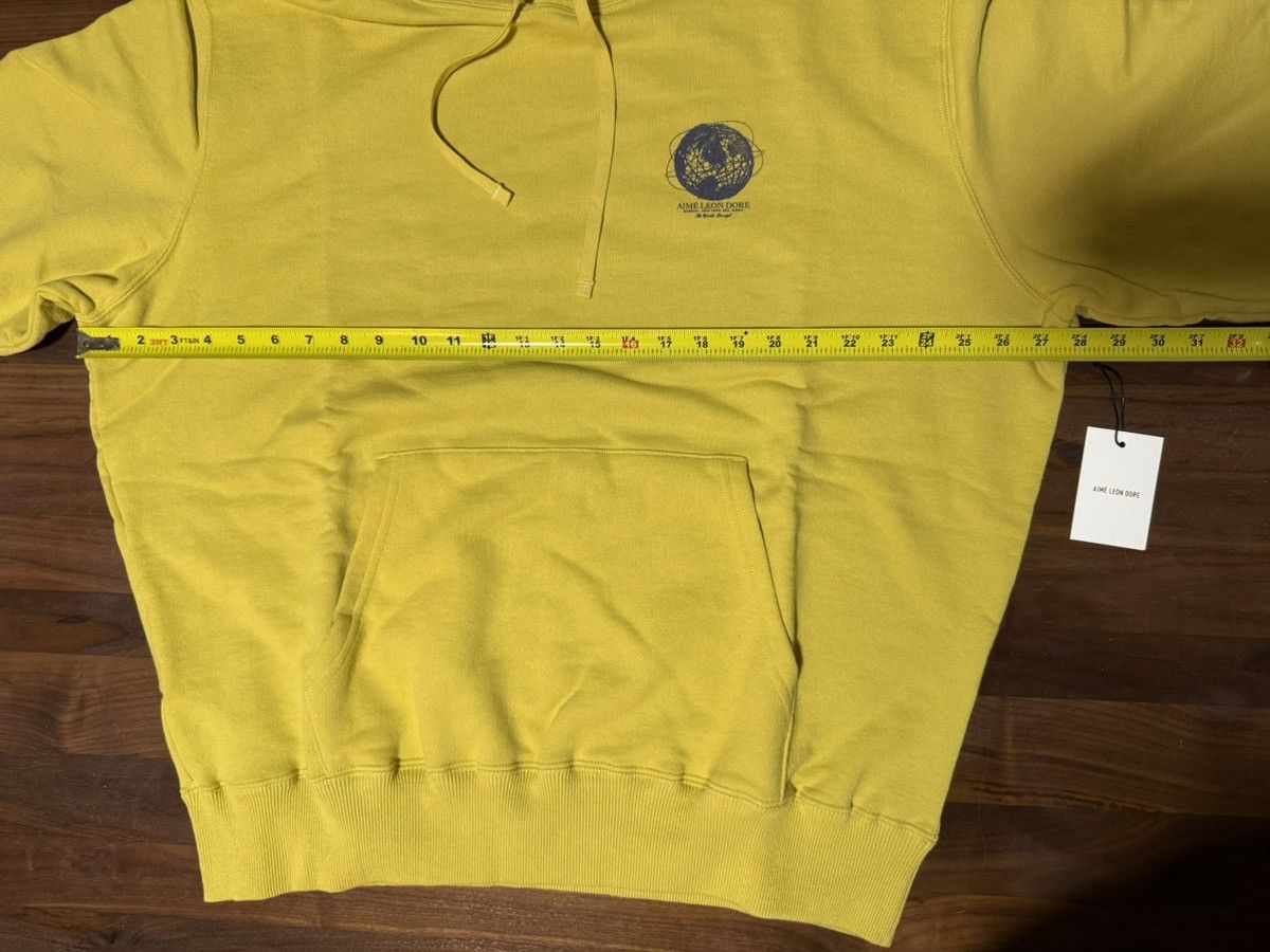 Aime Leon Dore Aime Leon Dore ALD The ‘64 Hoodie Globe Unisphere Yellow XXL Size US XXL / EU 58 / 5 - 5 Thumbnail
