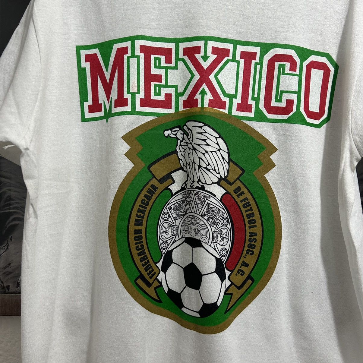 Mexicana MÉXICO LOGO SHIRT SOCCER VINTAGE 2006 Size US XL / EU 56 / 4 - 2 Thumbnail