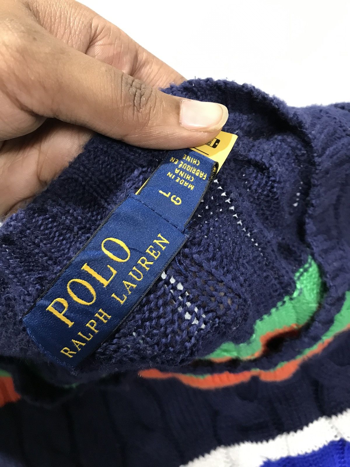 Polo Ralph Lauren Vintage polo Ralph Lauren knit sweater Size US L / EU 52-54 / 3 - 5 Thumbnail