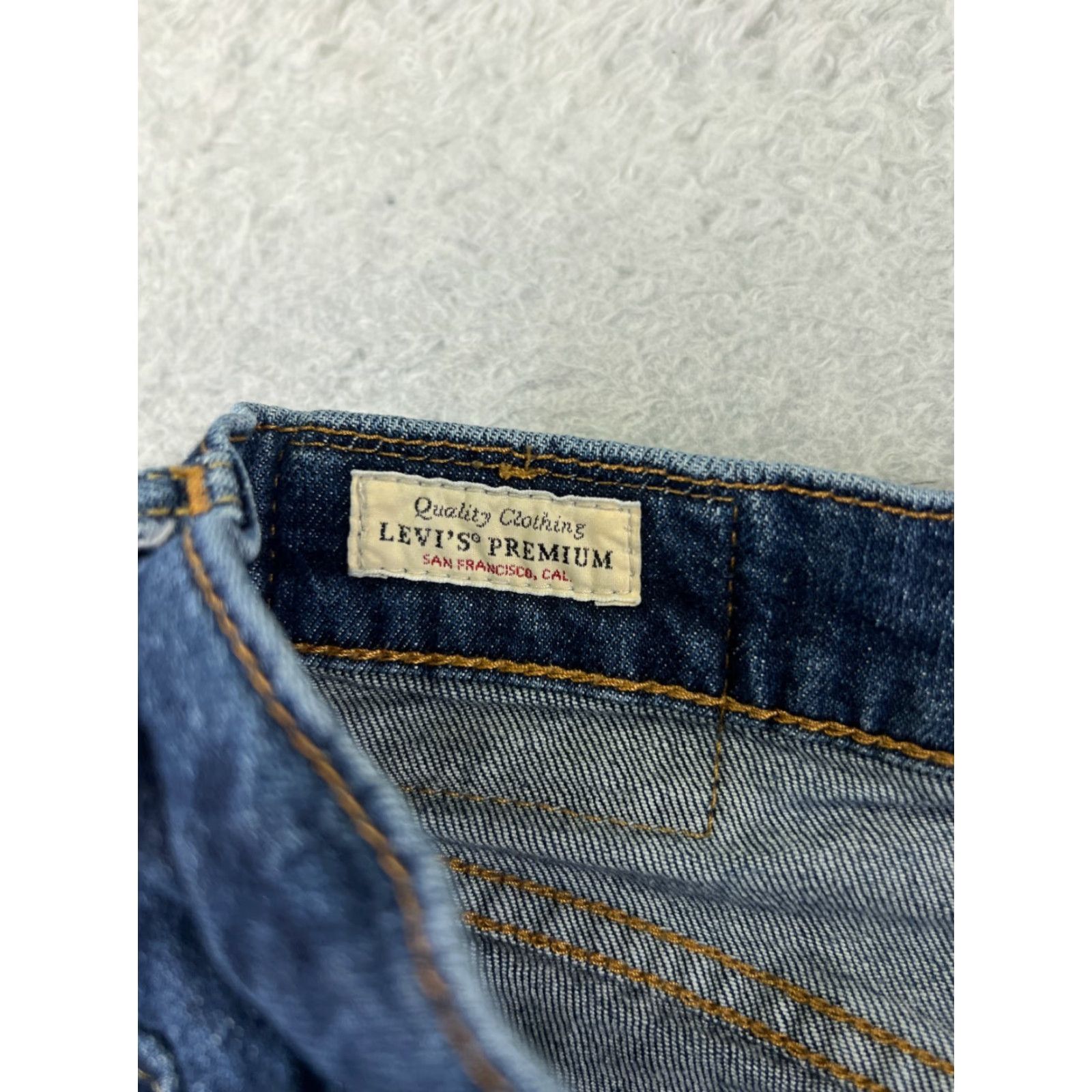Levi's Levi's 511 Jeans Denim Blue 34 Regular Slim Straight 5-Pocket Cotton Blend Dark Vintage No Size US 34 / EU 50 - 6 Thumbnail