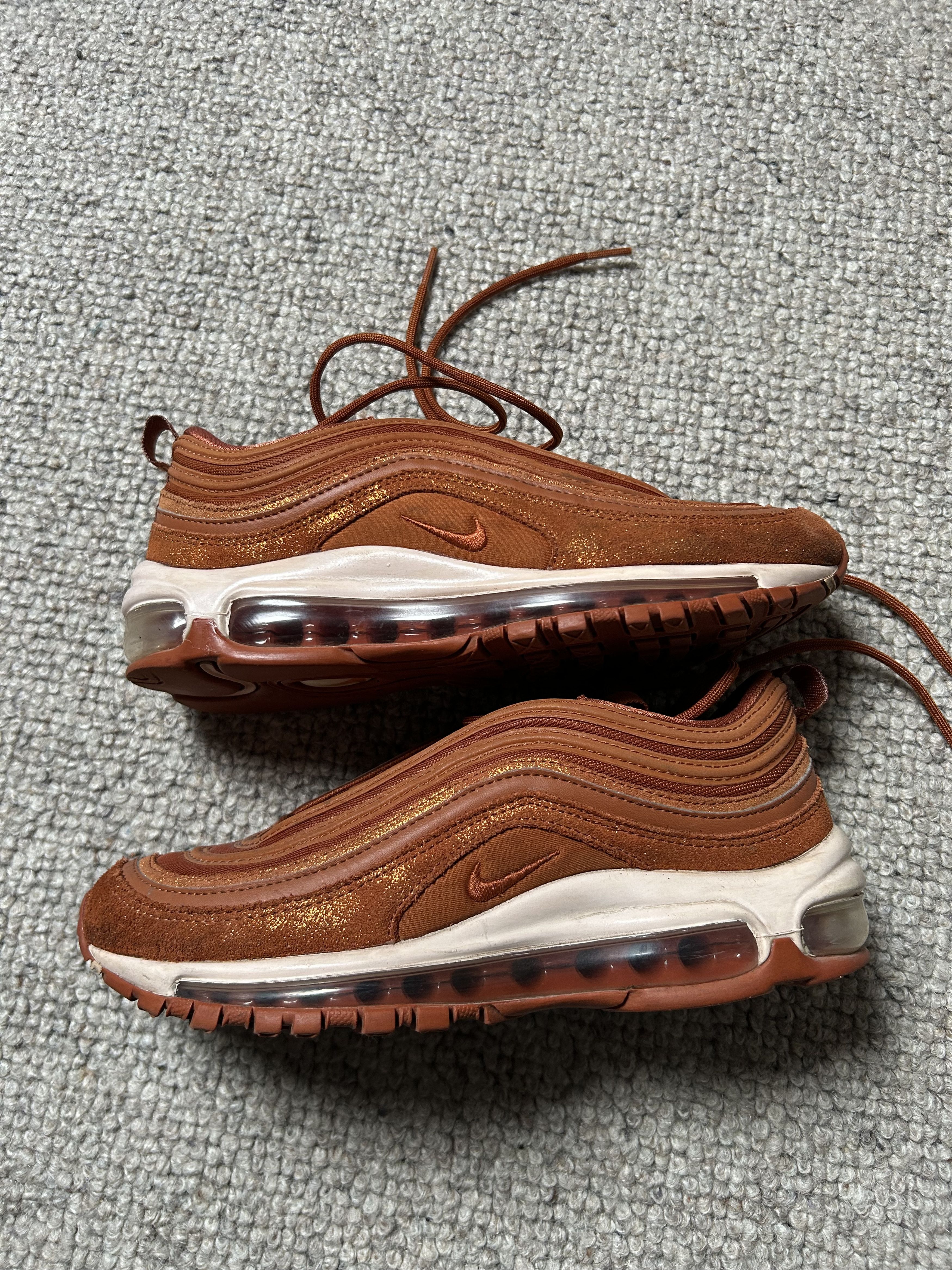 Nike Nike Air Max 97 Metallic Dark Russet (women’s) Size US 7.5 / IT 37.5 - 1 Thumbnail