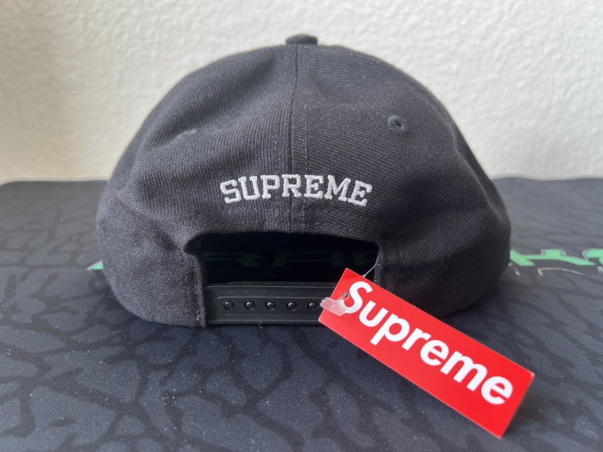 Supreme SS20 Supreme 6 Panel Black Snapback NWT Size ONE SIZE - 2 Thumbnail