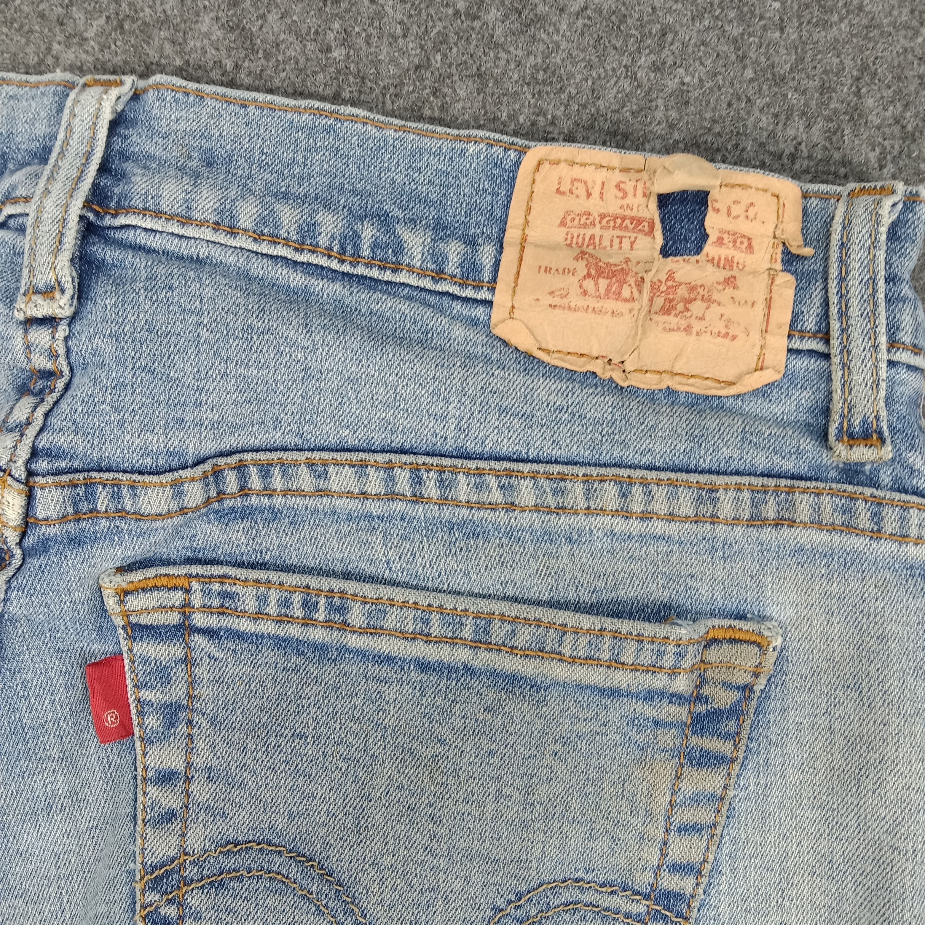 Levi's × Vintage Levi's American Distressed Style Denim Jeans Size 30" / US 8 / IT 44 - 8 Thumbnail
