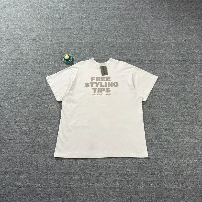 Balenciaga Balenciaga Spliced Fashion Phone Tee Size US XS / EU 42 / 0 - 1 Thumbnail