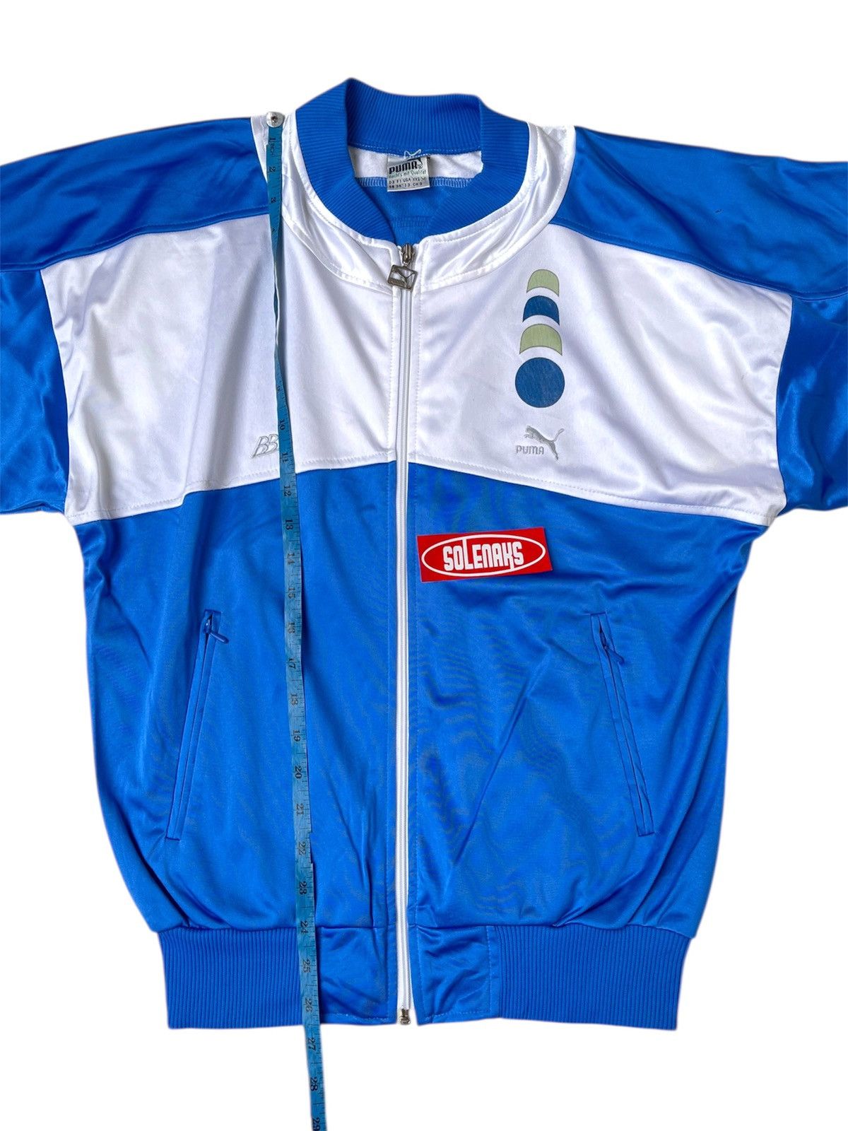 Puma Vintage Puma 1980s Borris Becker tracktop rare Size US M / EU 48-50 / 2 - 4 Thumbnail