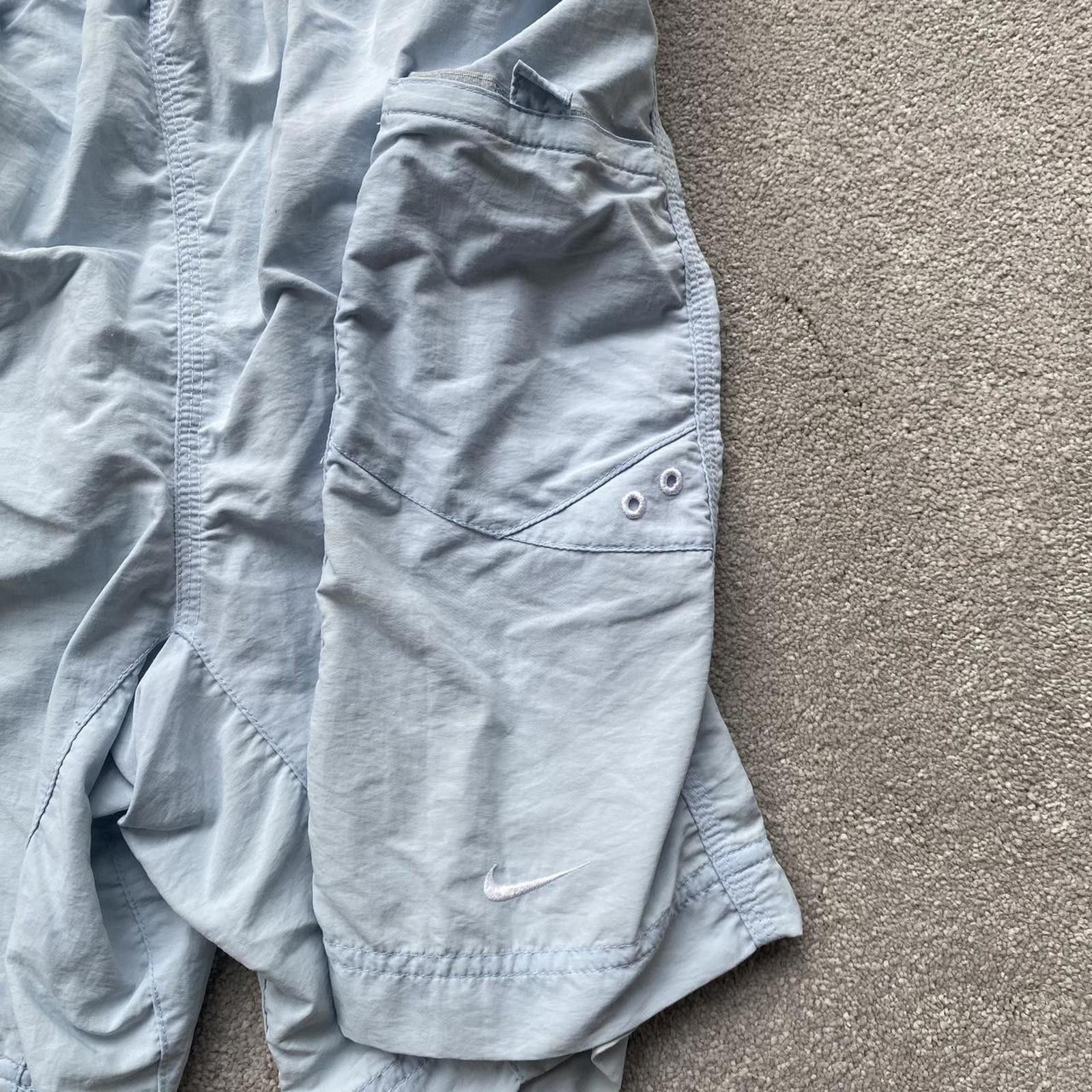 Nike Vintage Baby Blue Nike Shorts /Trunks Size US 32 / EU 48 - 2 Thumbnail