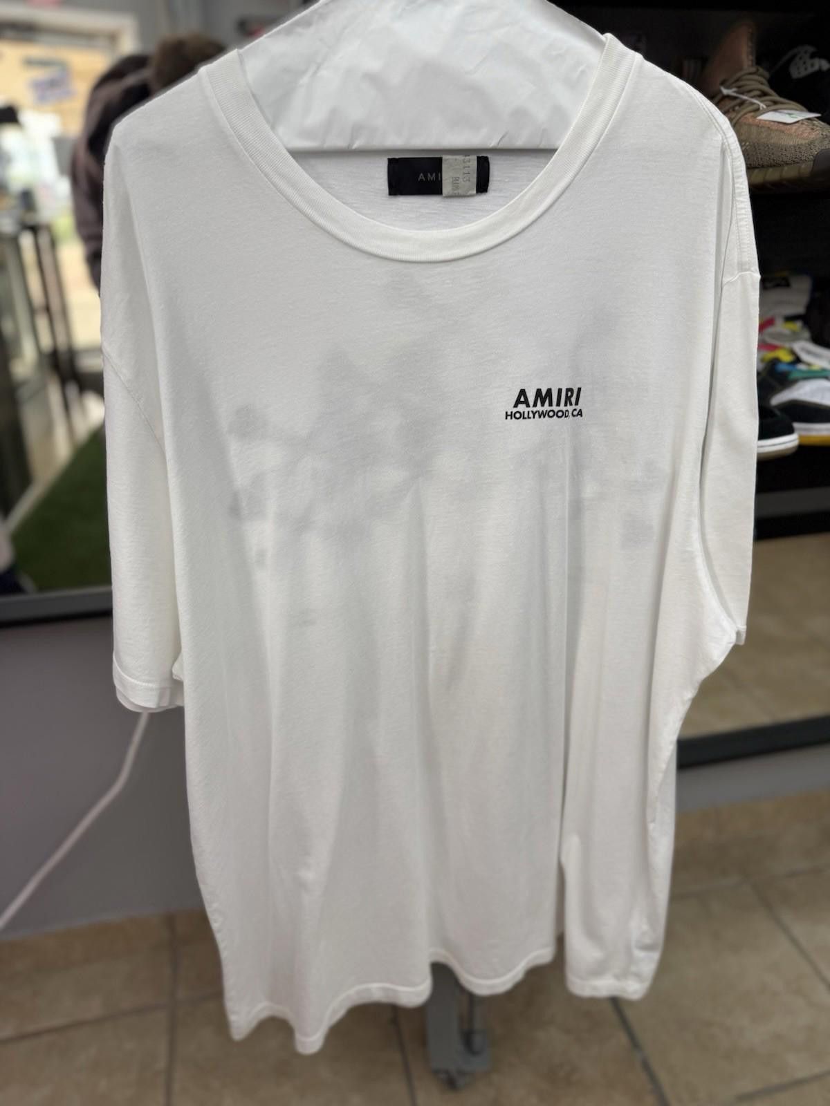 Amiri Size XXL - Amiri Tee White Shirt Logo 100% Authentic Size US XXL / EU 58 / 5 - 5 Thumbnail
