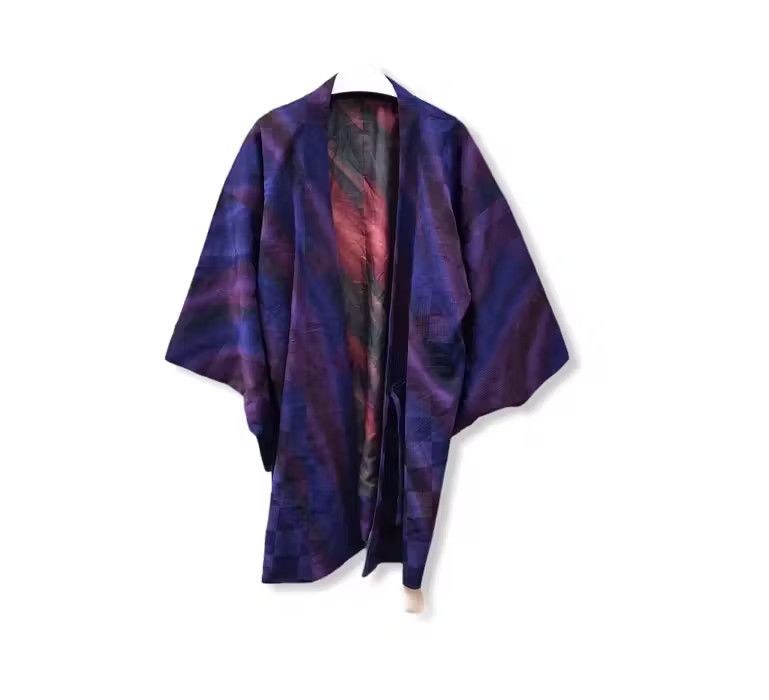 image of Kimono Japan Dragon Kimono Japanese Haori Hanten Japan Dragon Jacket, Men's (Size XL)