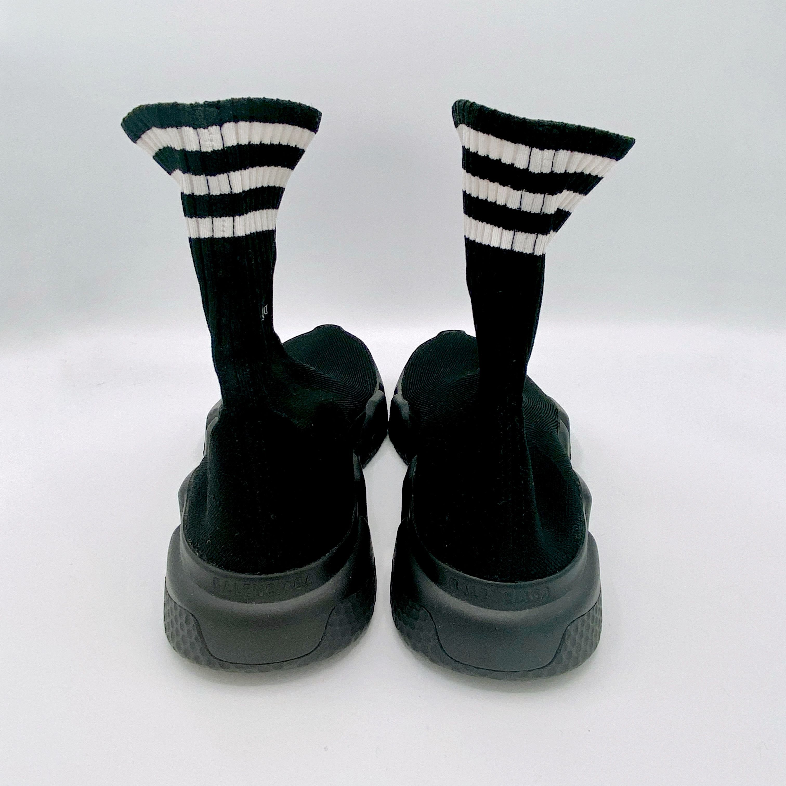 Adidas × Balenciaga Balenciaga x Adidas Speed Trainers Size US 7 / EU 40 - 4 Thumbnail