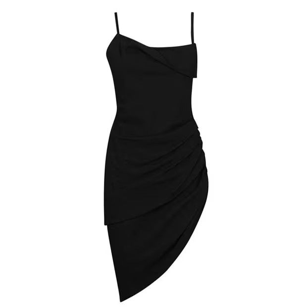 o1g2r1mq1024 Mini Dress in Black