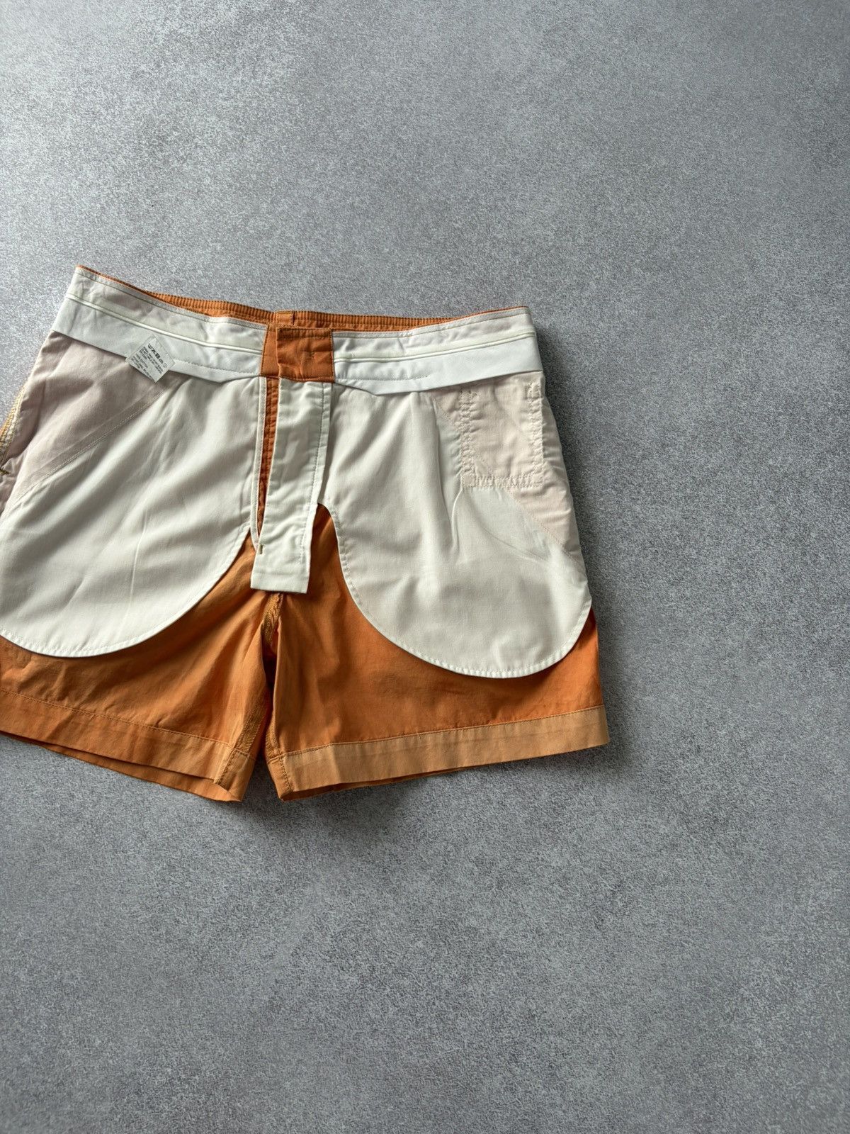 Jacquemus Jacquemus Le Coup De Soleil Orange Pattern Cotton Shorts Size US 32 / EU 48 - 11 Thumbnail