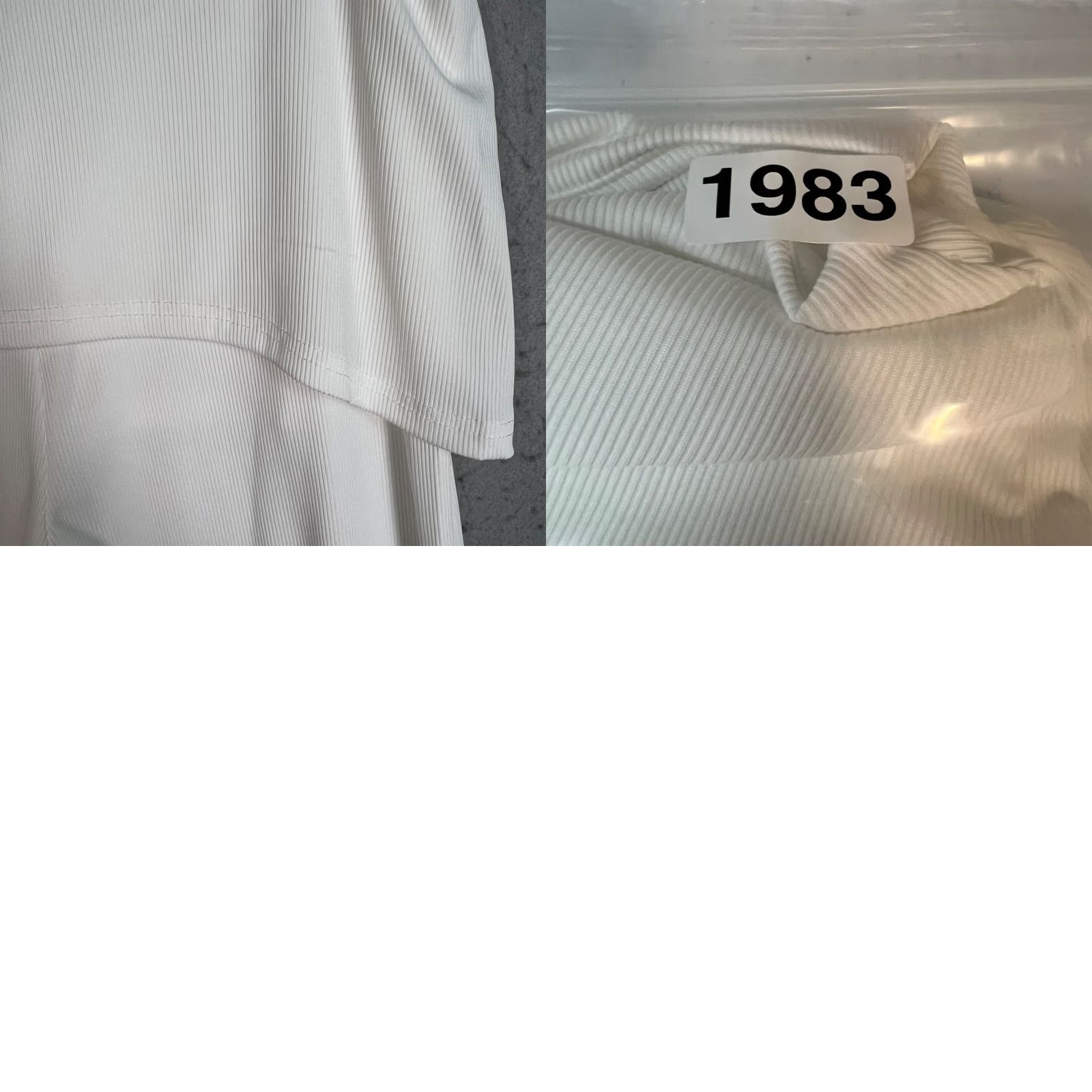 Vintage THATSOFETCH White Flared High-Waisted Pants Womens Size 8 Polyester Blend Size 30" / US 8 / IT 44 - 9 Thumbnail