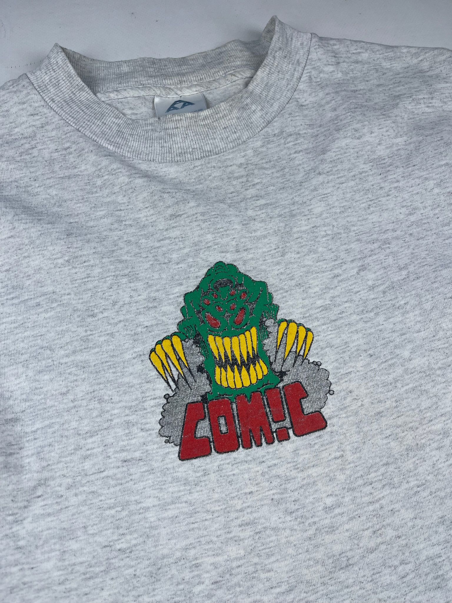 Other vintage Hook Ups Style monster Devil comic t-shirt Size US L / EU 52-54 / 3 - 5 Thumbnail