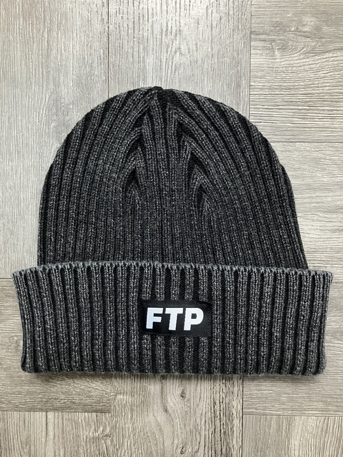 FTP All Over Outline Logo Beanie Black