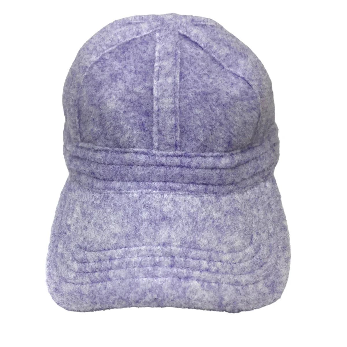 Jacquemus Lavender Fleece Cap Size ONE SIZE - 4 Thumbnail