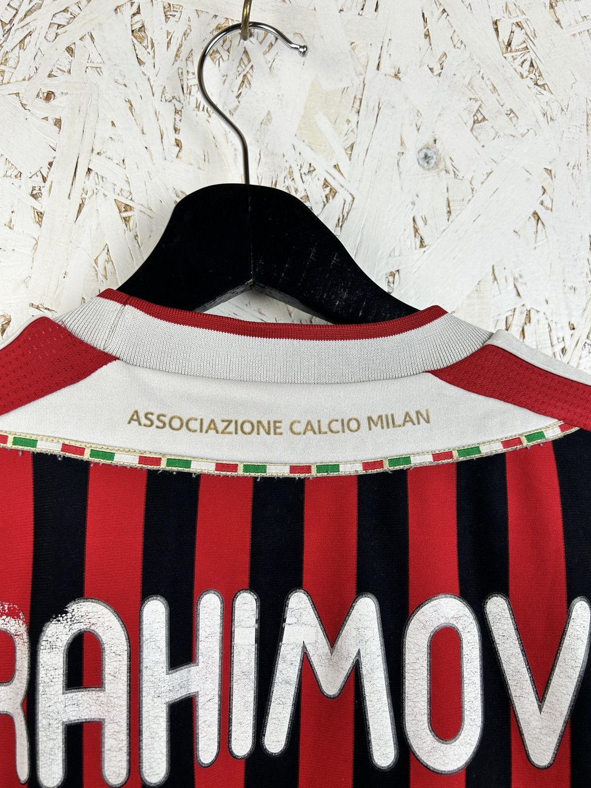 Adidas Adidas AC Milan 2011/12 #11 Zlatan Ibrahimovic Signed Jersey Size US M / EU 48-50 / 2 - 4 Thumbnail