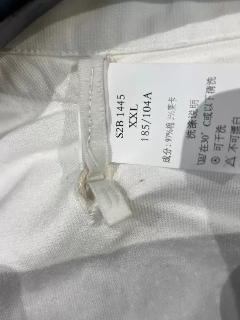 Boris Bidjan Saberi Boris Bidjan Saberi 11by bbs S2B hard cotton short sleeve Size US XXL / EU 58 / 5 - 6 Thumbnail