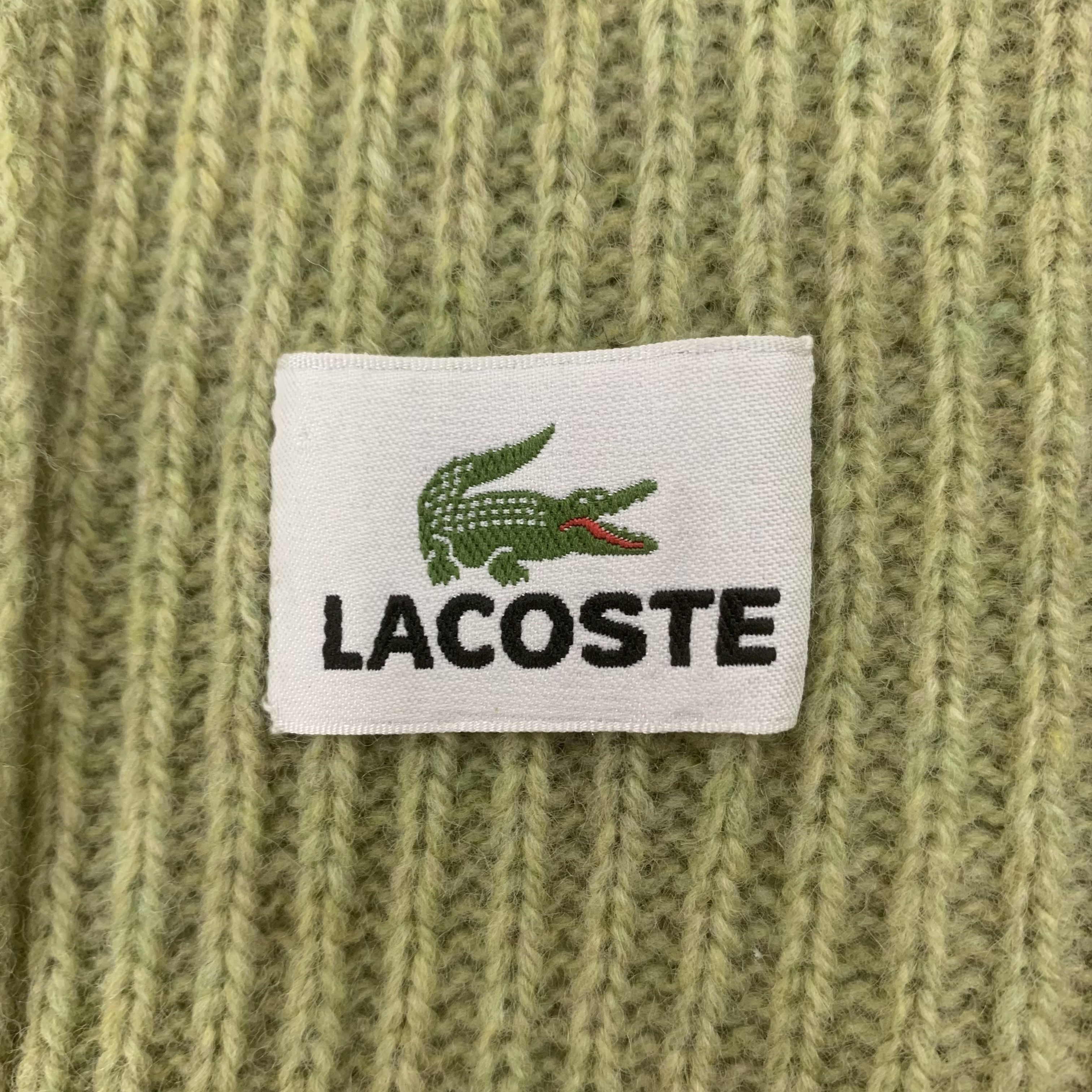 Lacoste Lacoste Scarf Wool Muffler Neck Wrap BL9134 Size ONE SIZE - 6 Thumbnail