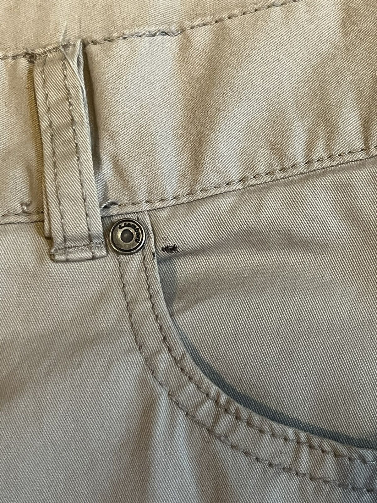 Japanese Brand S. Comberti Beige Straight-Leg Trousers Size US 36 / EU 52 - 7 Thumbnail