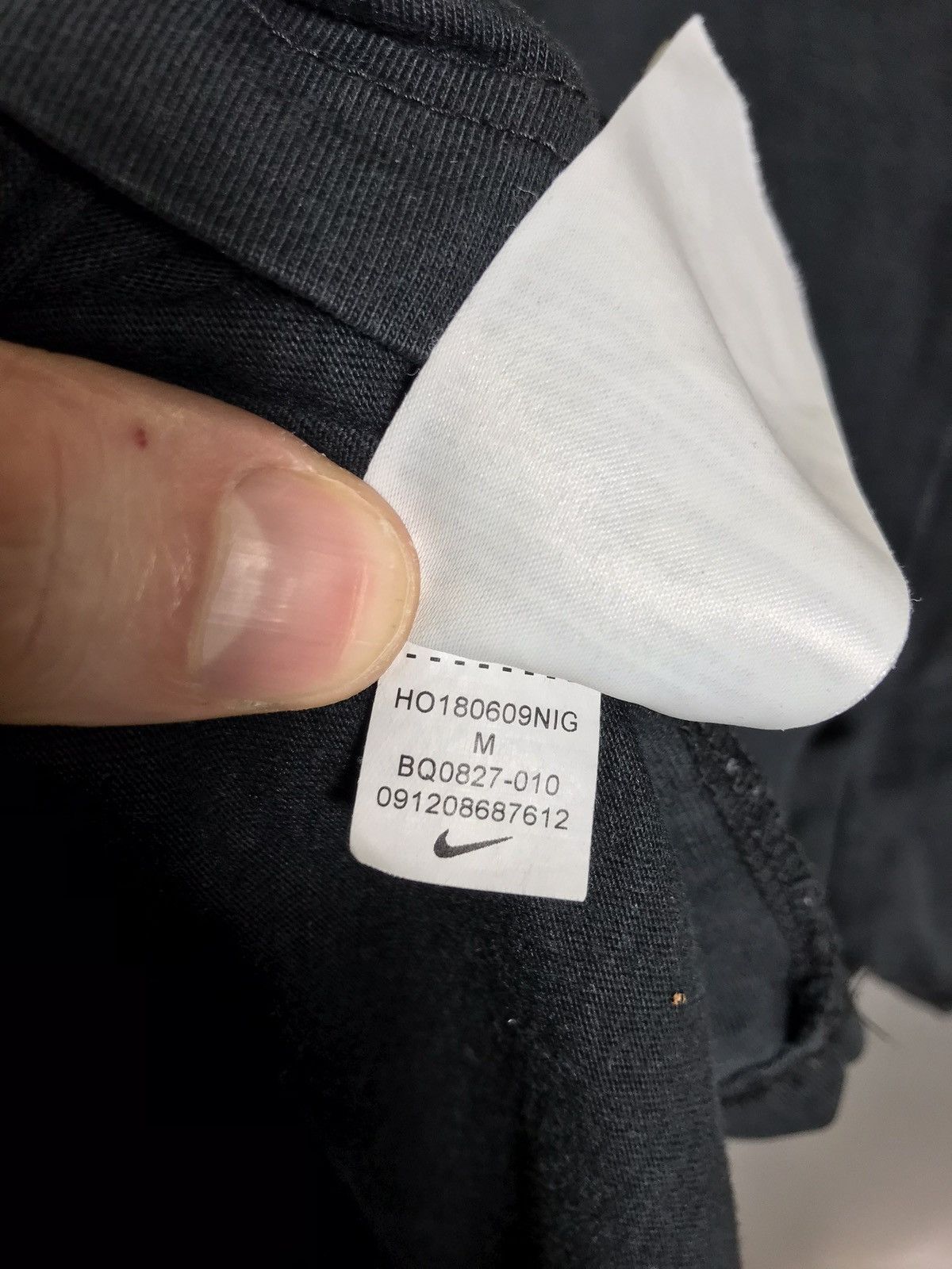 Nike × Off-White OFF-WHITE x Nike NRG A6 Tuxedo Eagle T-Shirt Ash Black Size US M / EU 48-50 / 2 - 10 Thumbnail