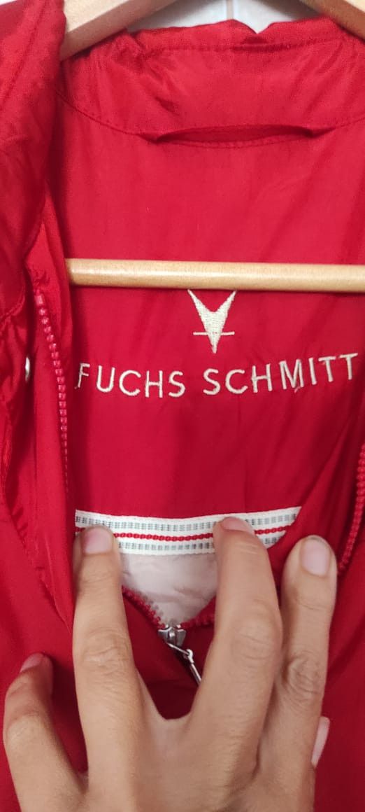 Other Fuchs Schmitt Red Lightweight Summer Sleevless Vest Size 38 Size M / US 6-8 / IT 42-44 - 8 Thumbnail