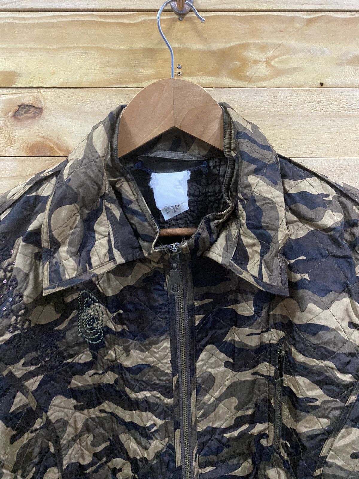 Japanese Brand Marina sports by marina rinaldi Camouflage jacket Size L / US 10 / IT 46 - 3 Thumbnail