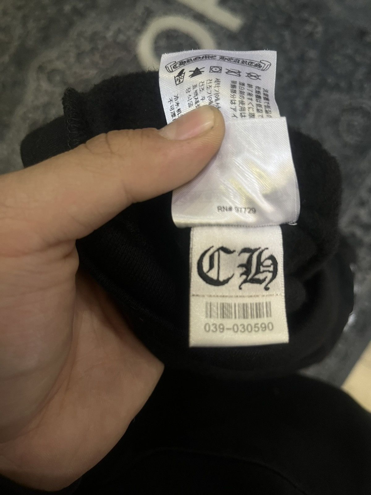 Chrome Hearts CHROME HEARTS FLORAL BLACK HOODIE Size US M / EU 48-50 / 2 - 8 Thumbnail