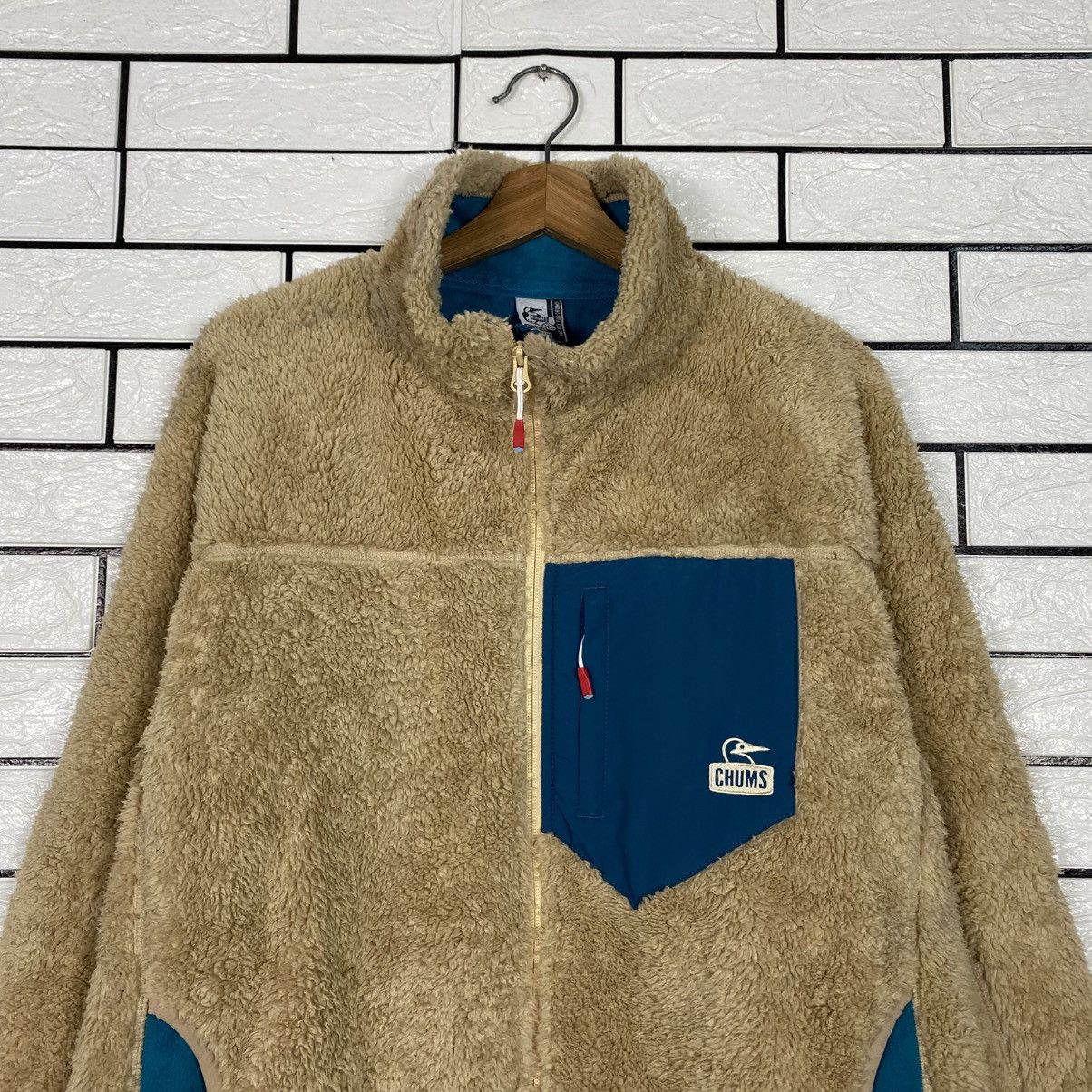 Japanese Brand 📌Vintage Chums Sherpa Fleece Dip Pile Jacket Size US XL / EU 56 / 4 - 4 Thumbnail