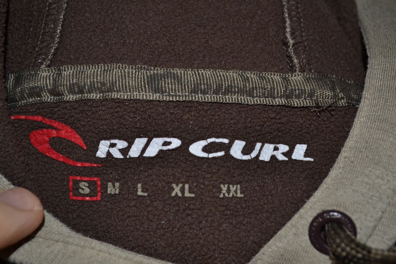 Rip Curl × Vintage Vintage Y2K Rip Curl Embroidered Logo Rap Hoodie S Size US S / EU 44-46 / 1 - 10 Thumbnail
