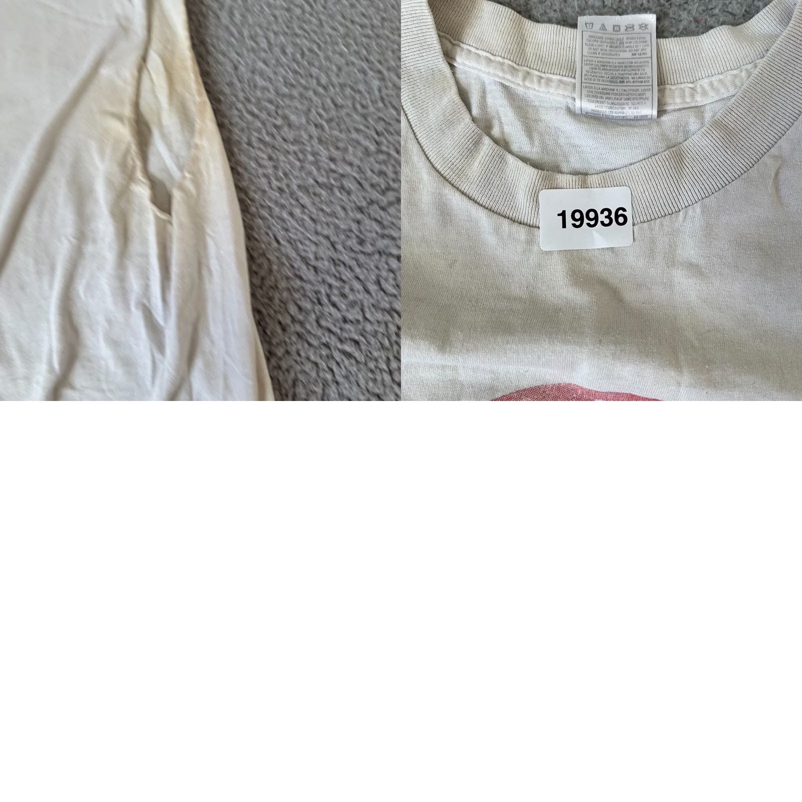 Fruit Of The Loom VINTAGE Fruit of the Loom Shirt Mens XL White Single Stitch School Classic Size US XL / EU 56 / 4 - 10 Thumbnail
