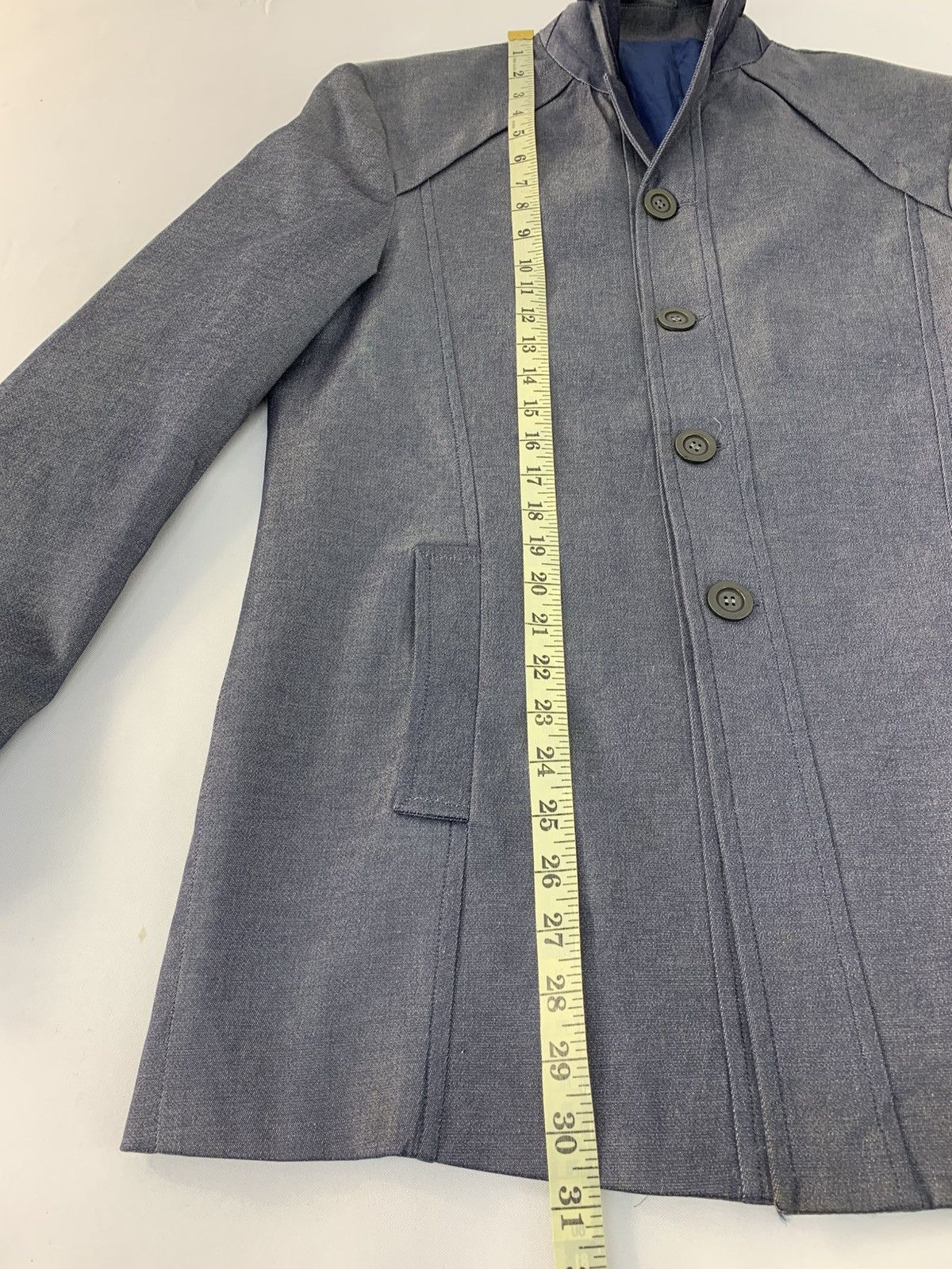 Designer Bill Tornade Paris Modele Depose Button Quilted Inner Coat Size US S / EU 44-46 / 1 - 9 Thumbnail