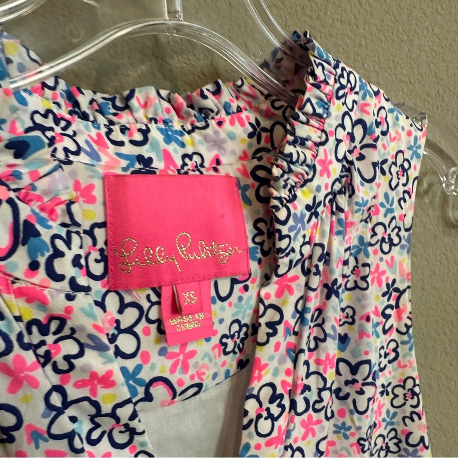 Lilly Pulitzer Lilly Pulitzer Novella Swing Dress XS Fun Sun Repeat Floral Size XS / US 0-2 / IT 36-38 - 4 Thumbnail